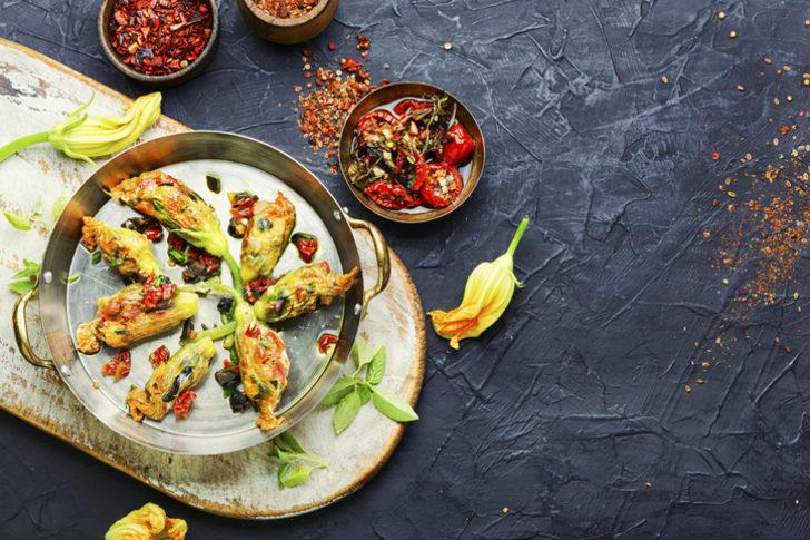 Kabak çiçeği dolması nasıl yapılır? Kabak çiçeği dolması malzemeleri neler? G5