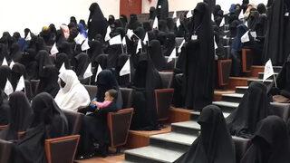 Afganistan'dan onlarca kadından Taliban'a destek! Etkinlik düzenleyip slogan attılar