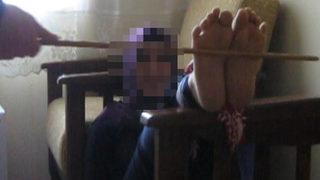 Falakacı kargocunun eşi konuştu: Görüntülerdeki kadınlardan birisi benim