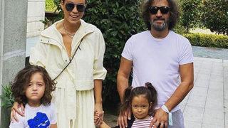 Cansu Kurtçu ve Fettah Can'ın ikizleri okula başladı