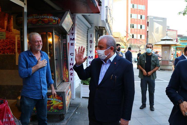 TBMM Başkanı Şentop Tekirdağ'da esnaf ziyareti yaptı G1