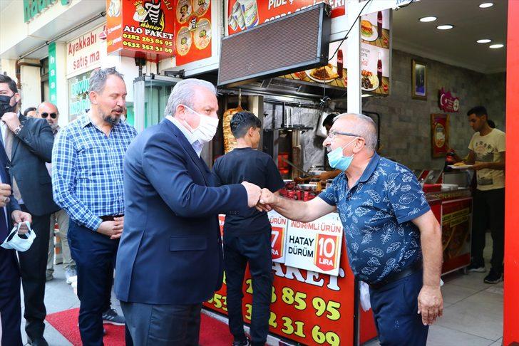 TBMM Başkanı Şentop Tekirdağ'da esnaf ziyareti yaptı G3