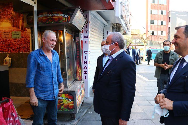 TBMM Başkanı Şentop Tekirdağ'da esnaf ziyareti yaptı G5