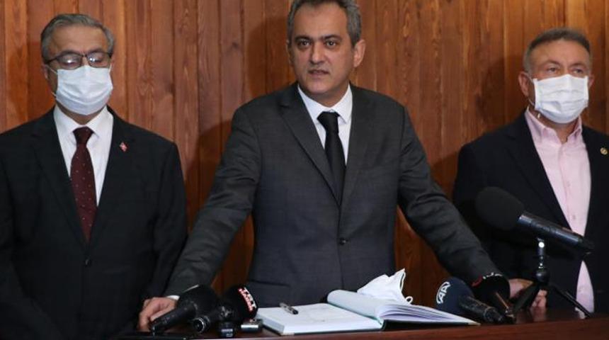 Bakan Özer yüz yüze eğitimde 1 haftalık bilançoyu açıkladı: 198 derslikte eğitime ara verildi
