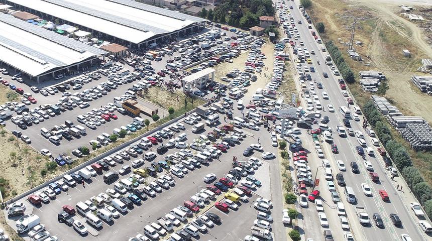 Bitpazarında şaşırtan kalabalık! Görenler oto pazar sanıyor