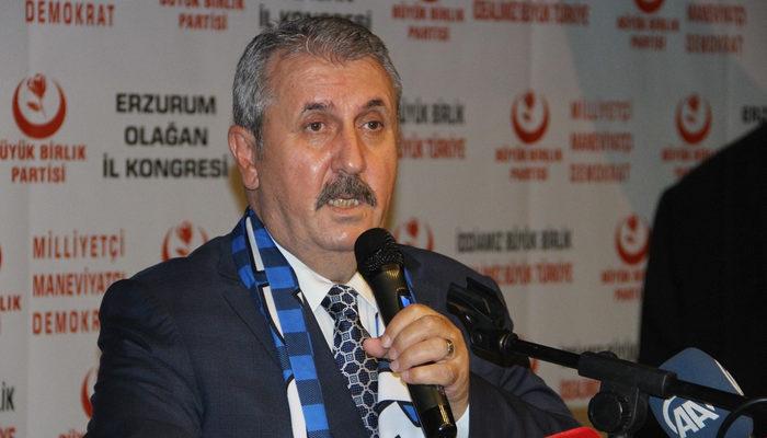 BBP lideri Destici: Akşener Fatih Sultan Mehmet'ten özür dilemeli