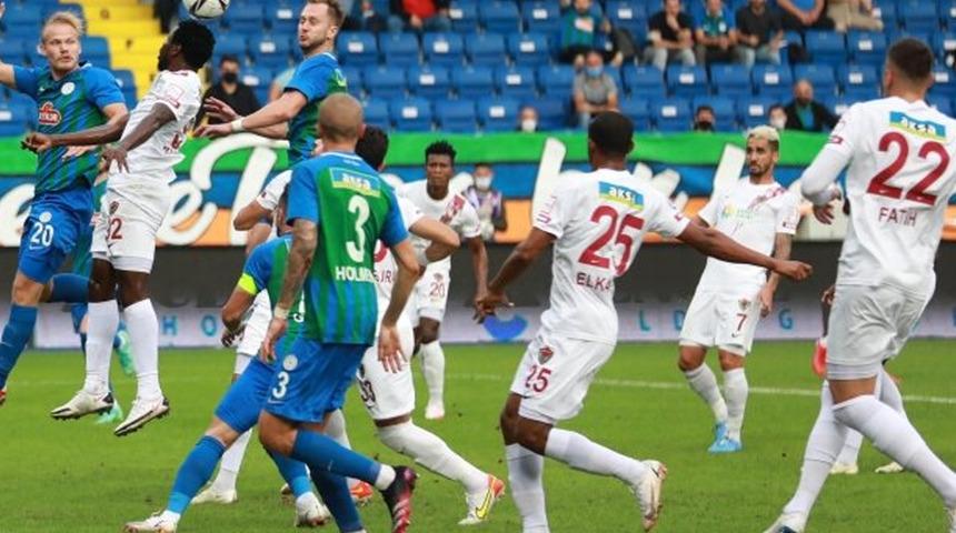 &Ccedil;aykur Rizespor 0-2 Hatayspor (Ma&ccedil; sonucu)