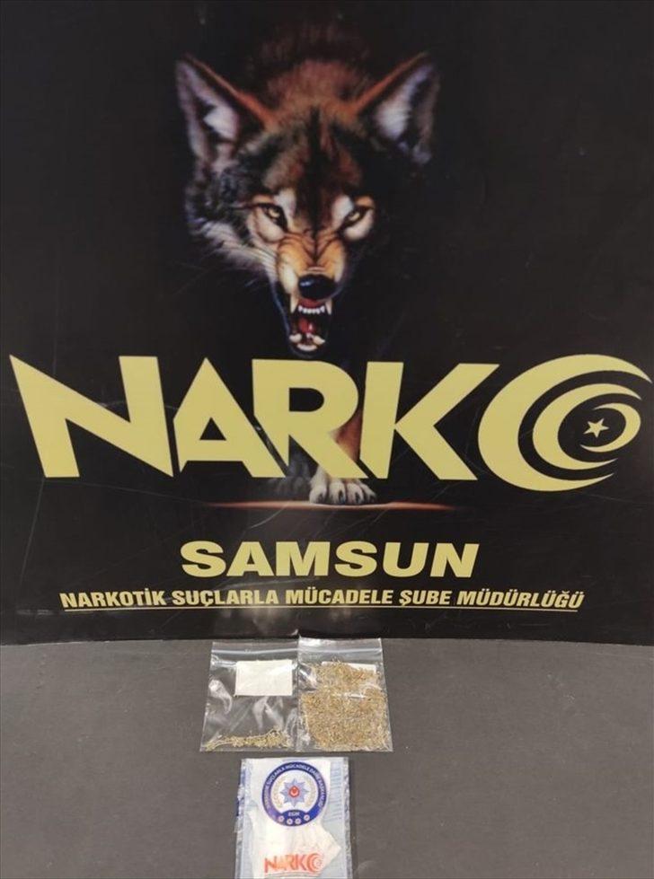 GÜNCELLEME - Samsun'da düzenlenen uyuşturucu operasyonlarında yakalanan 2 şüpheli tutuklandı G3