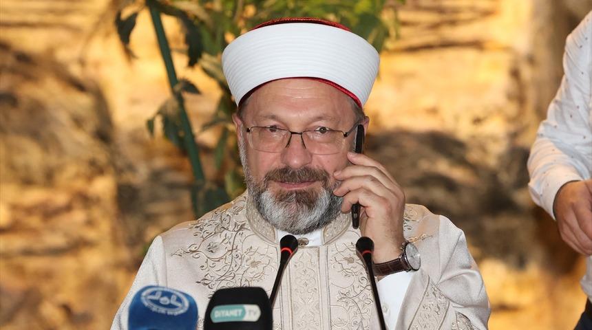 Cumhurbaşkanı Erdoğan, Diyanet İşleri Başkanlığının Diyarbakır'daki programında katılımcılara telefonla hitap etti: