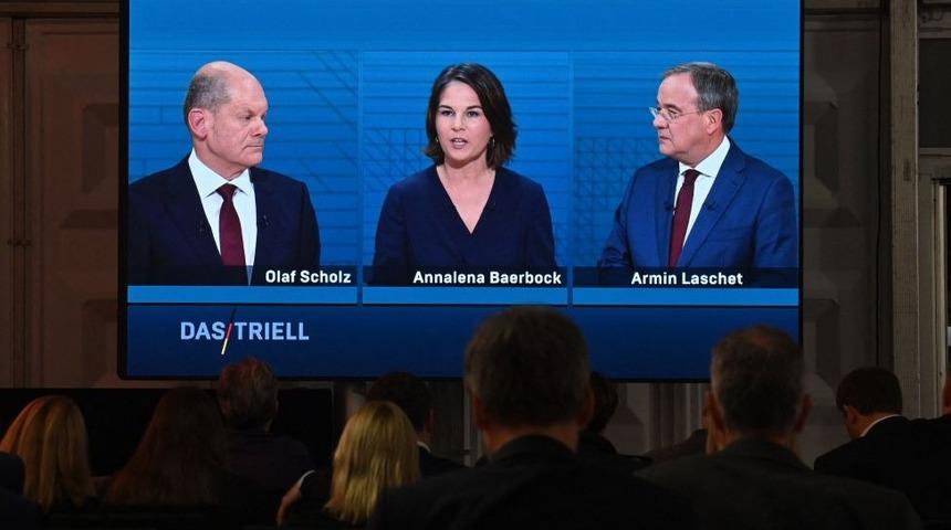 Almanya se&ccedil;imleri: Sosyal Demokratların adayı Olaf Scholz, son televizyon tartışmasını kazandı