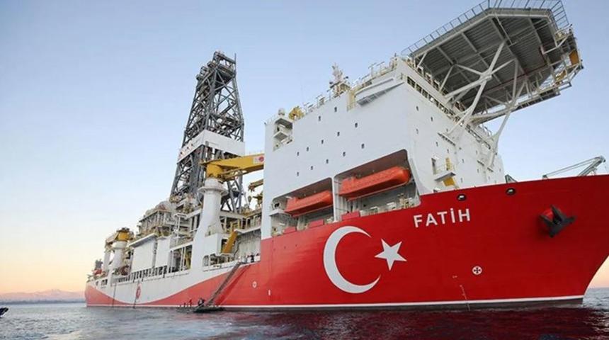 Fatih gemisi Türkali-5'te sondaja başladı