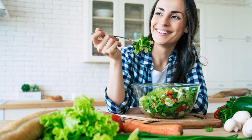 Mutluluğun anahtarı, bilinçli beslenme