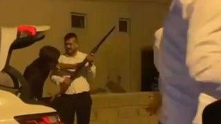 Antalya'da dehşete düşüren görüntüler! Silahlı driftli maganda terörü