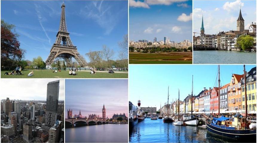 Avrupan'ın 'en' kentleri belirlendi