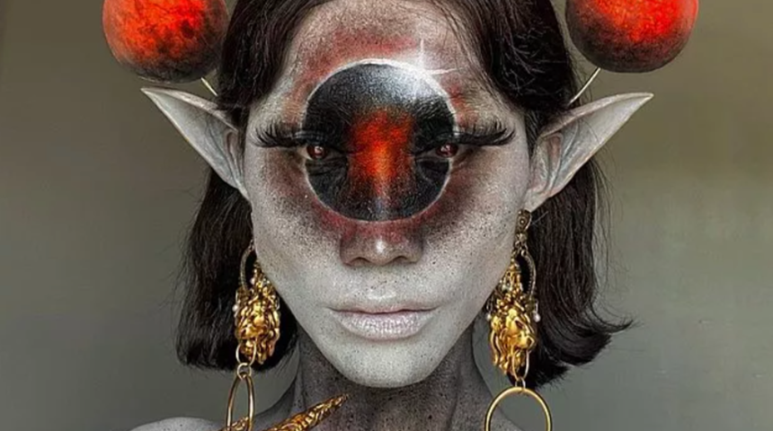 Makyaj trendlerini alt üst etti! Yeteneğiyle sosyal medyayı sallayan makyaj artisti: Drian Bautista