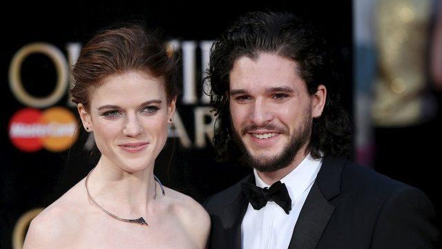 Kit Harington nişanlısı Rose Leslie'ya öyle bir şaka yaptı ki!