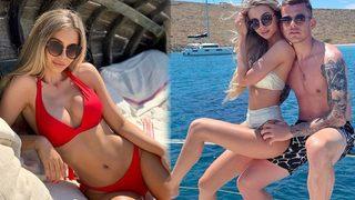 Galatasaraylı Alexandru Cicaldau'nun sevgilisi güzelliğiyle mest ediyor!