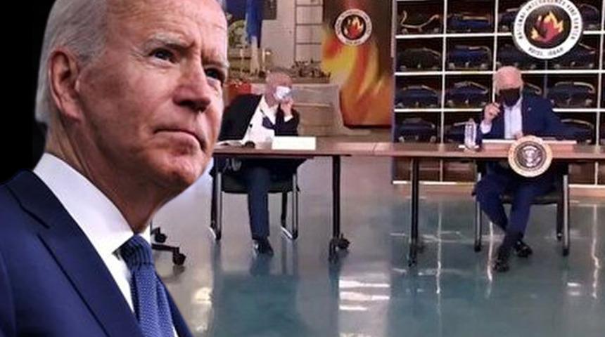Dünya bu olayı konuşuyor! Beyaz Saray'dan Biden'a sansür