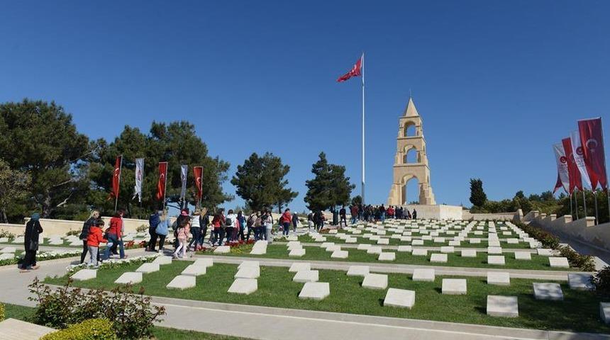Çanakkale'de anzak törenleri hazırlığı
