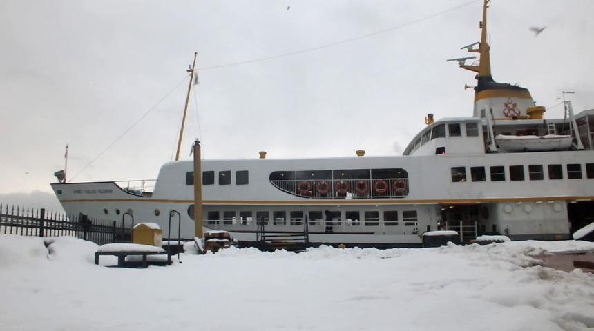 Vapur seferleri yapılamıyor