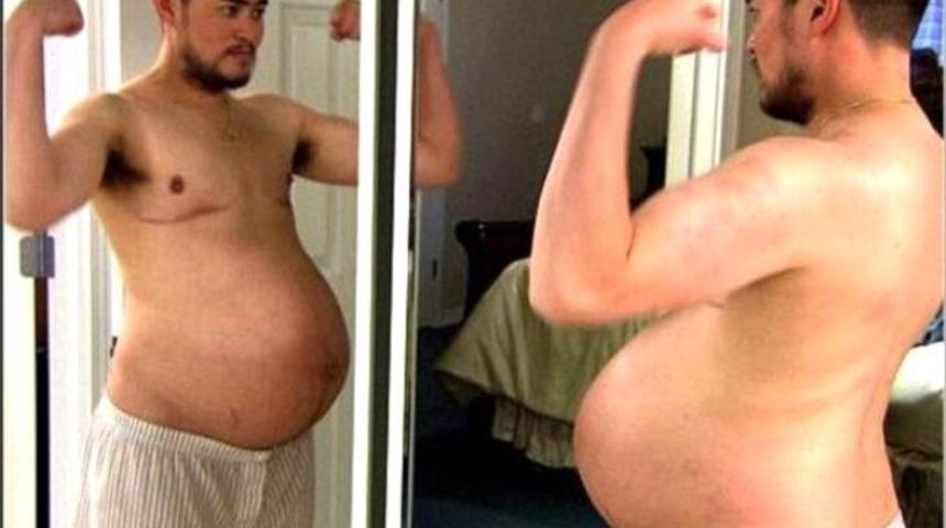 O adam ikinci kez hamile