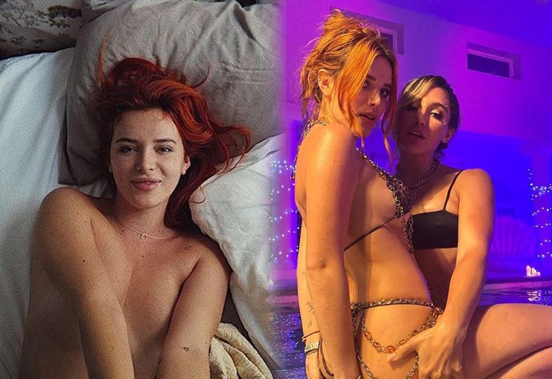 Seksi oyuncu Bella Thorne, yatak pozlarıyla akılları baştan alıyor!