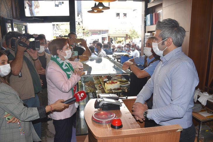 İYİ Parti Genel Başkanı Akşener Kars'ta esnafı ziyaret etti G3