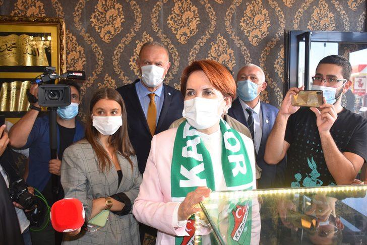 İYİ Parti Genel Başkanı Akşener Kars'ta esnafı ziyaret etti G5