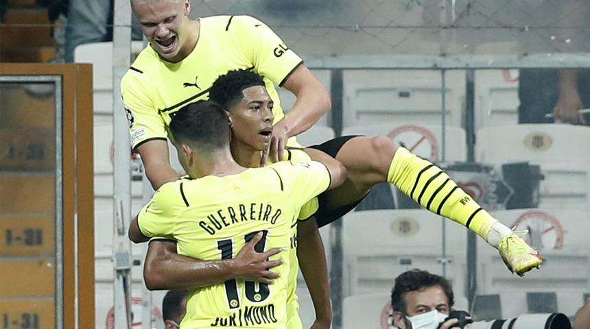 18 yaşındaki Bellingham Beşiktaş'a karşı iki gol katkısı yaptı