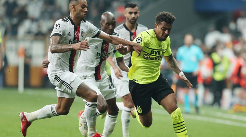 Beşiktaş, Şampiyonlar Ligi'ndeki ilk grup ma&ccedil;ında Borussia Dortmund&rsquo;a 2-1 mağlup oldu