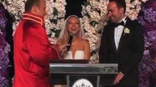 Ece Seçkin ile Çağrı Terlemez evlendi! İşte düğünden görüntüler