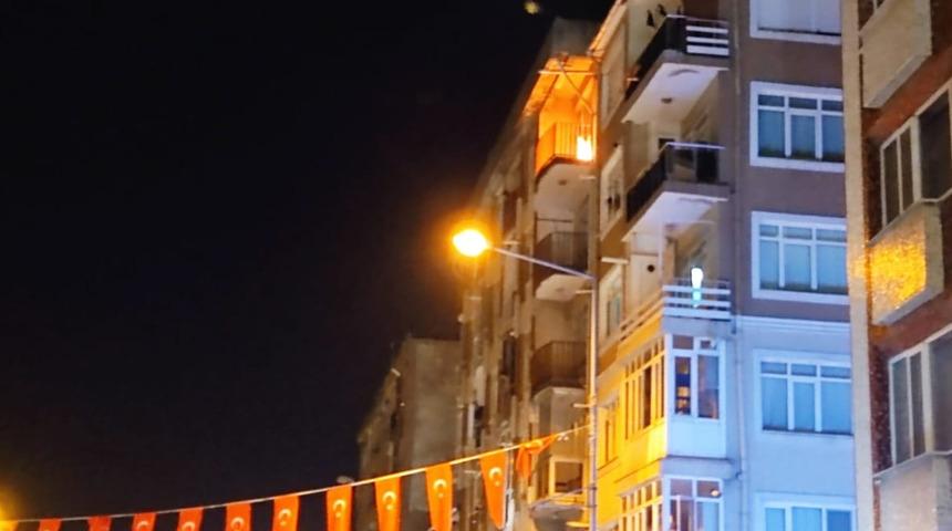 Edirne’de korkutan yangın