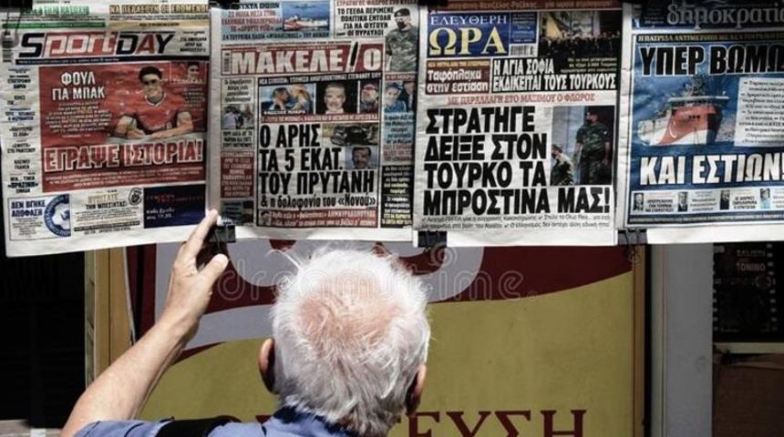 Yunan basınında "Kıbrıs görüşmeleri"