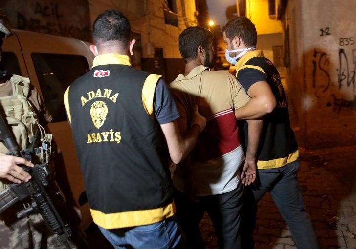 GÜNCELLEME - Adana'da uyuşturucu operasyonunda 37 şüpheli gözaltına alındı G3