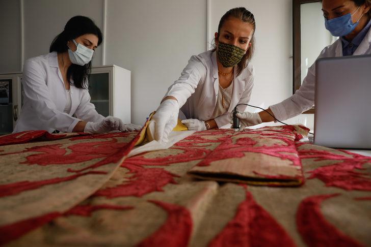 İşte Kanuni Sultan Süleyman'ın 16. yüzyıldan günümüze ulaşan kaftanı! Dijital doku analizi ile hazırlanıyor G2