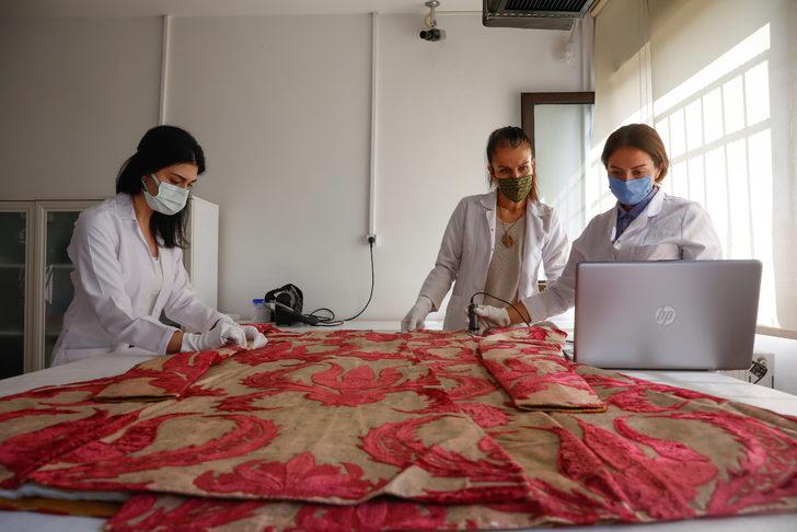 İşte Kanuni Sultan Süleyman'ın 16. yüzyıldan günümüze ulaşan kaftanı! Dijital doku analizi ile hazırlanıyor G3