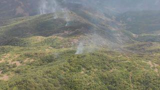 Tunceli'nin Ovacık ilçesindeki örtü yangını kontrol altına alındı