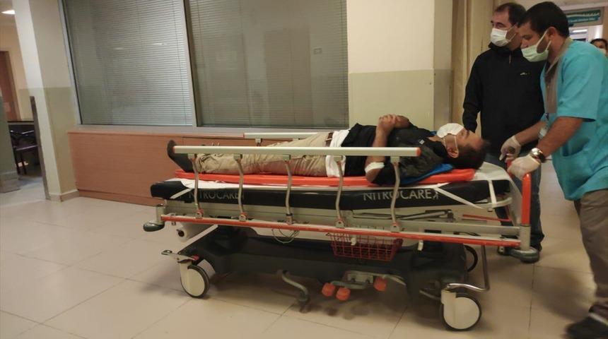 Bursa'da fabrika inşaatındaki iş kazasında bir işçi yaralandı