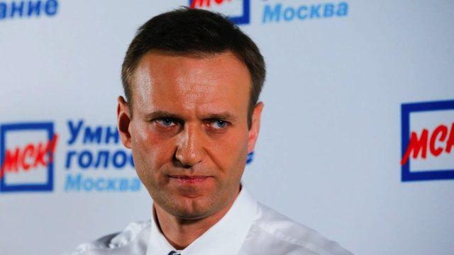 Muhalif siyasi aktivist Aleksey Navalni ve destekçileri 