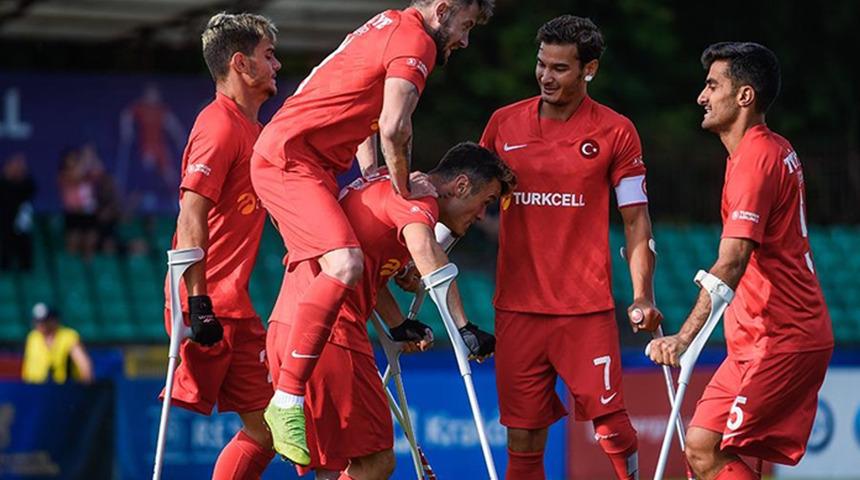 Ampute Futbol Milli Takımı, yarı finalde