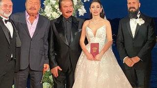 Orhan Gencebay'ın oğlu Gökhan Gencebay ile Seda Han Özmen evlendi