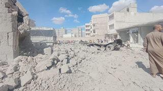 El Bab’da kanlı gün! Bomba yüklü araç patladı: 4 yaralı