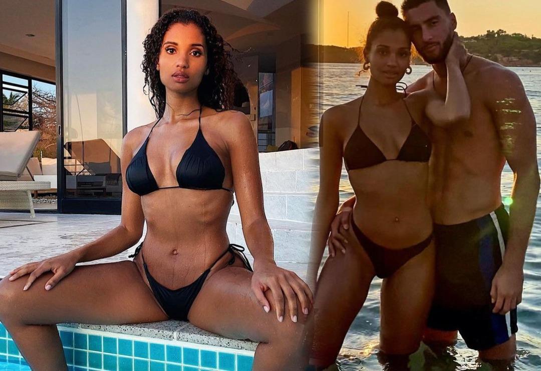 Galatasaray'dan hatalı gol yiyen Strakosha'nın sevgilisi bir i&ccedil;im su &ccedil;ıktı!