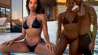 Galatasaray'dan hatalı gol yiyen Strakosha'nın sevgilisi bir içim su çıktı!