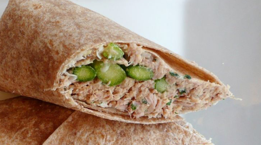 Beslenme çantası lezzeti! Hem sağlıklı hem de lezzetli: Ton balıklı döner