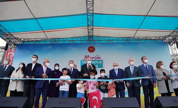 Cumhurbaşkanı Erdoğan, Mersin'de toplu açılış töreninde konuştu: (1) G4