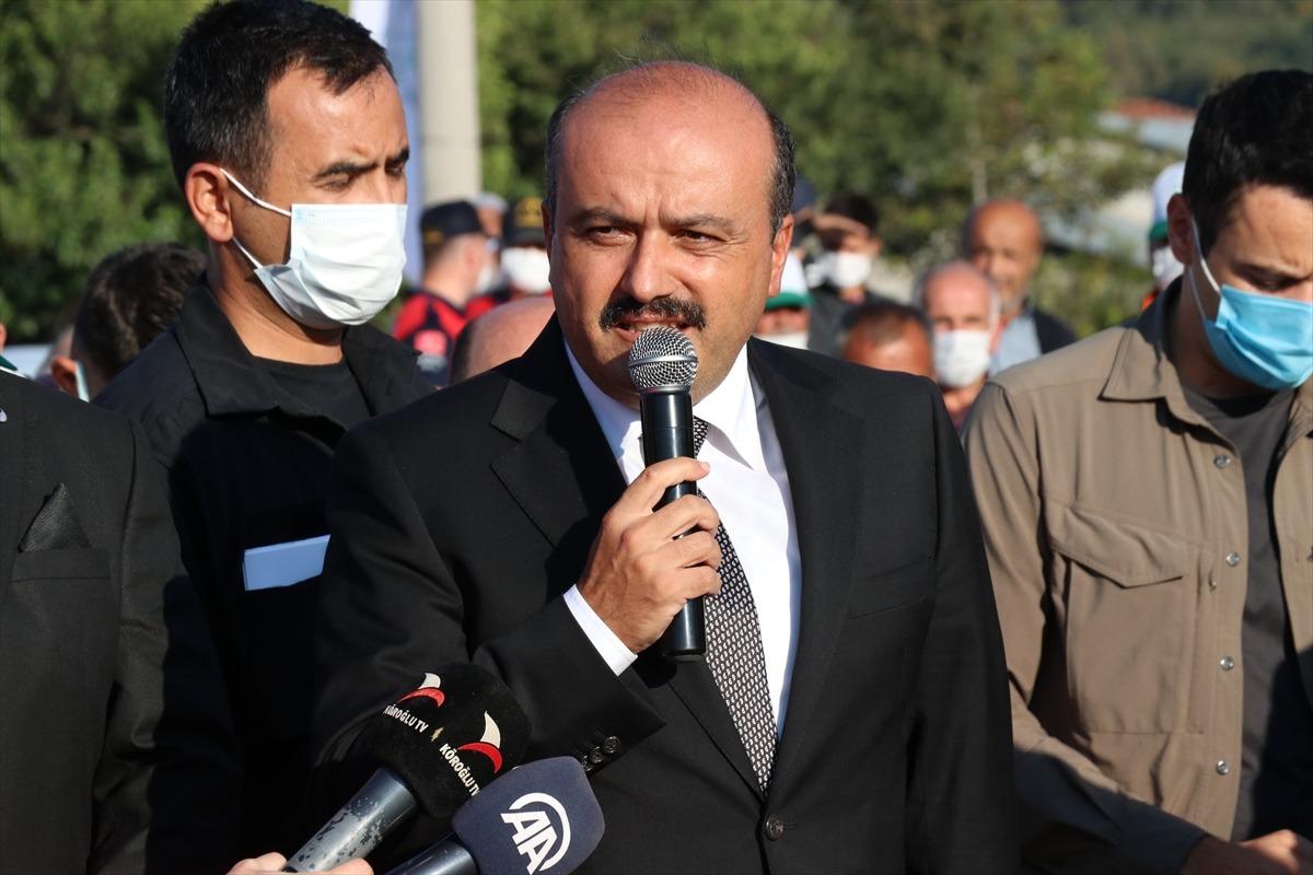 Bolu'da 4,5 milyon lira b&uuml;t&ccedil;eli dere ıslah &ccedil;alışması tamamlandı