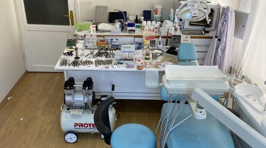 Kocaeli'de kaçak muayenehaneye yapılan operasyonda bir kişi gözaltına alındı