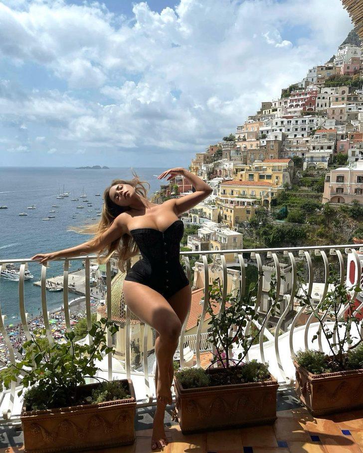 Demi Rose İtalya tatilinde! Kabı dar geldi G4