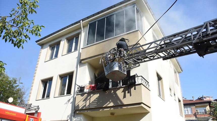 Bartın'da evde çıkan yangın büyük hasara yol açtı